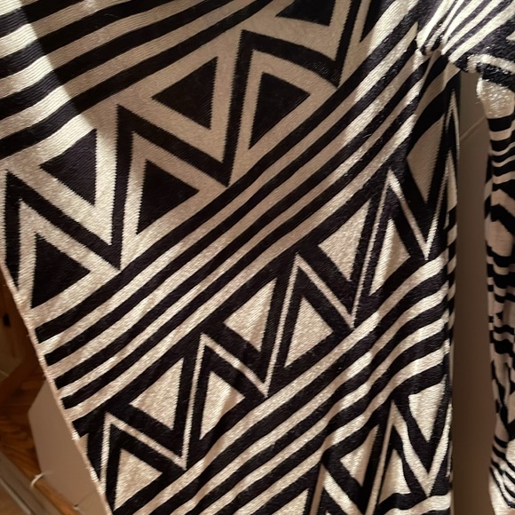 Printed Open Front Cardigan - Picture 5 of 5